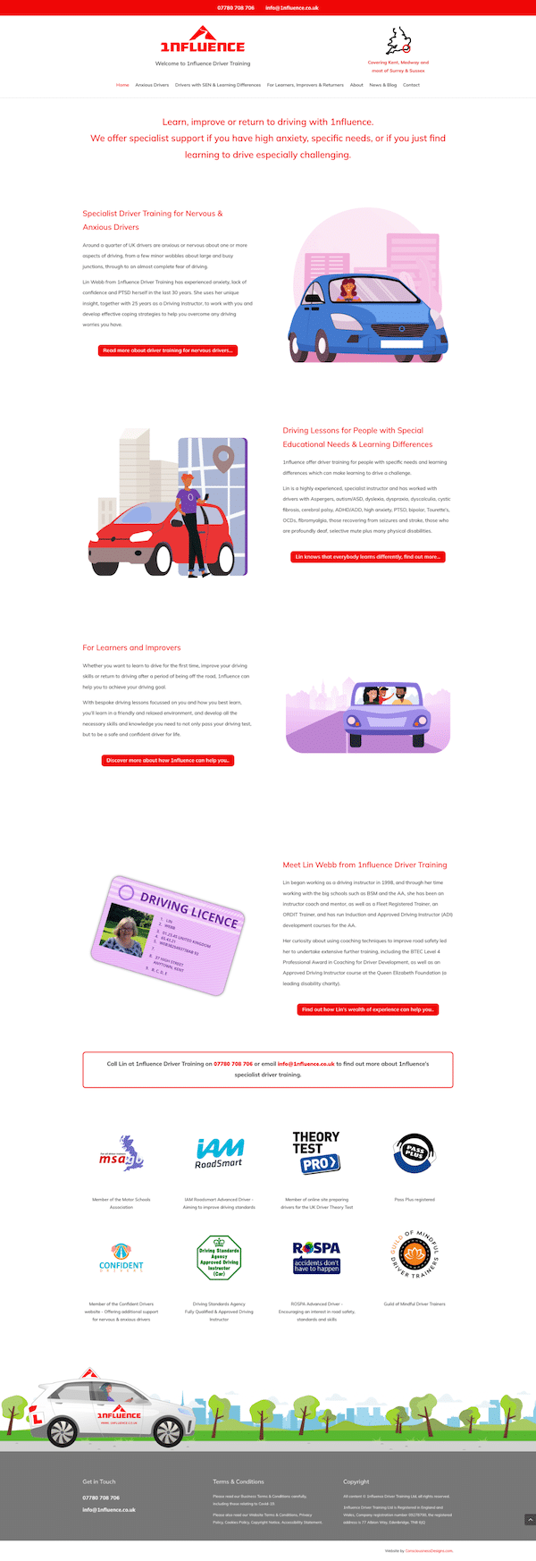 1nfluence Driver Training