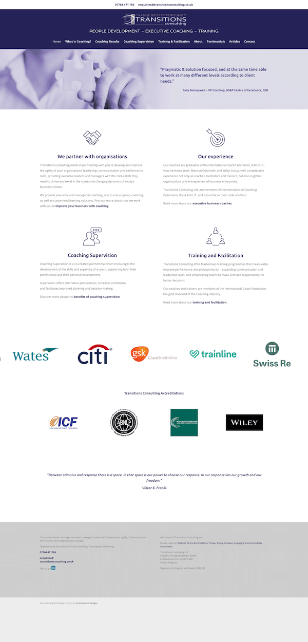 Transitions Consulting