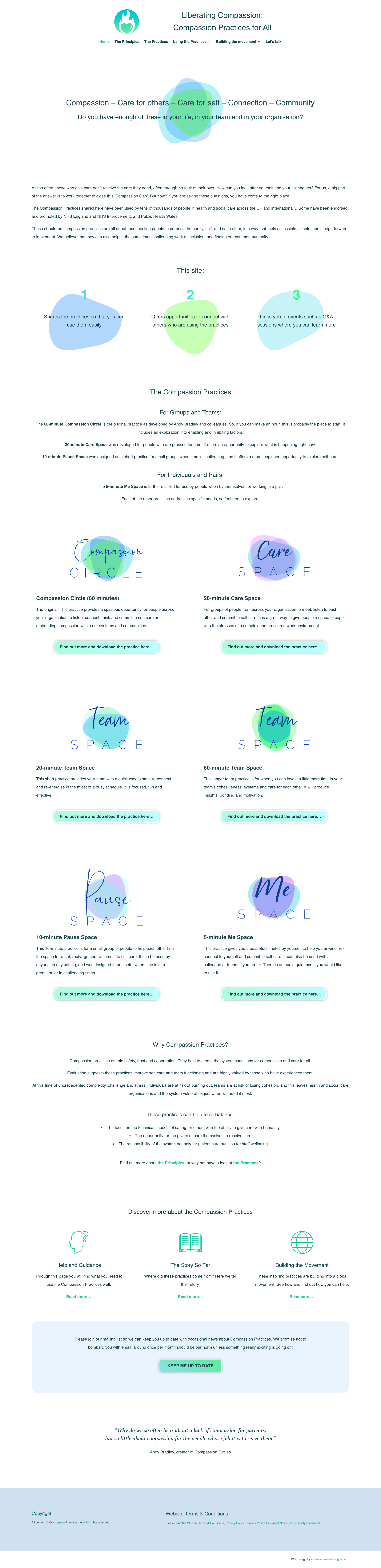 Compassion Practices website